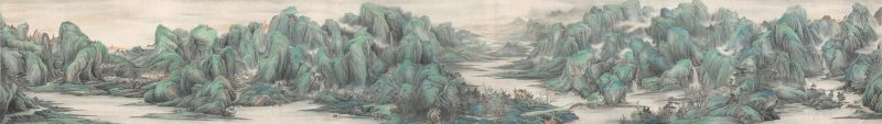 青绿山水图卷