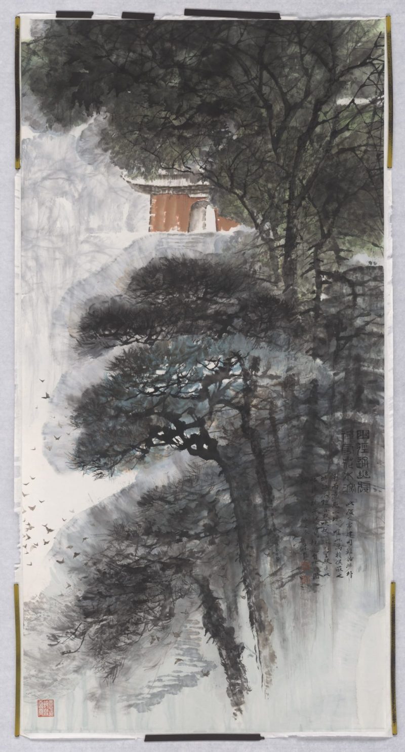 曲径通幽处,禅房花木深