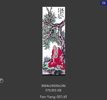 范扬 龙眠山人