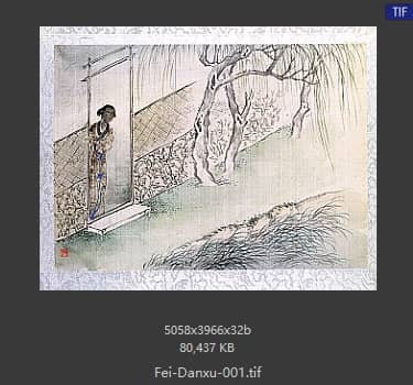 费丹旭 十二金钗图-01