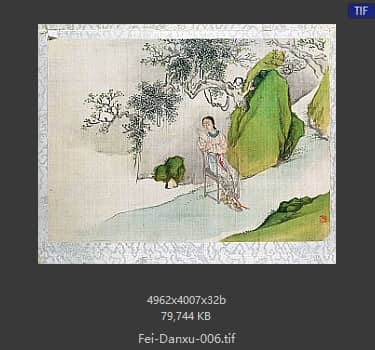 费丹旭 十二金钗图-06