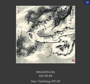 韩天衡 松翠千纪