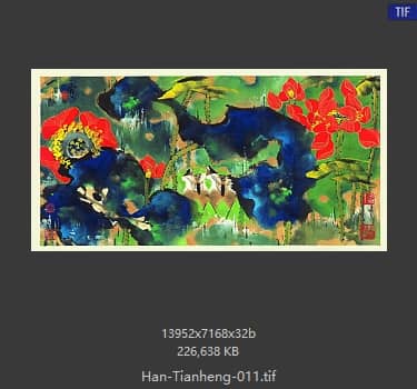 韩天衡 荷花