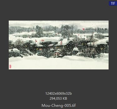 牟成 瑞雪丰年