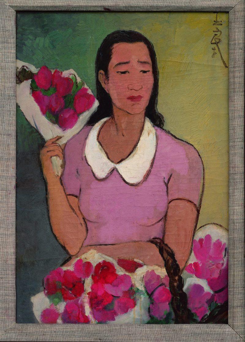卖花女郎