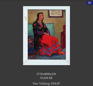 潘玉良 弗拉明戈女郎