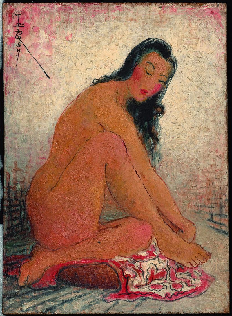 恍惚的裸女