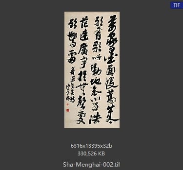 沙孟海 沙孟海 书法