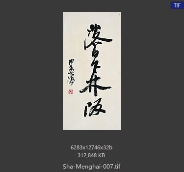 沙孟海 沙孟海 书法