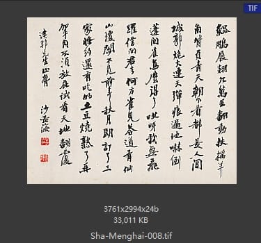 沙孟海 沙孟海 书法