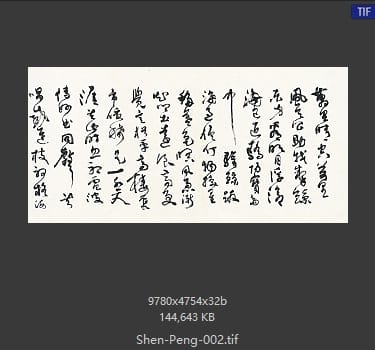 沈鹏 沈鹏 书法作品
