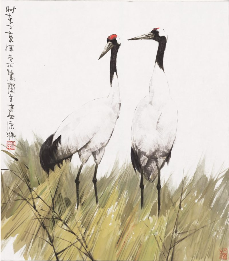 宋涤彩墨作品